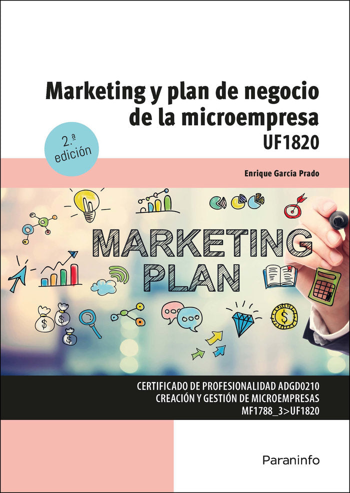 Marketing y plan de negocio de la microempresa, de GARCIA PRADO, ENRIQUE | portada del libro