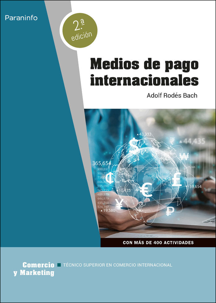 MEDIOS DE PAGO INTERNACIONALES 2.ª EDICION 2024, de RODES BACH, ADOLF | portada del libro