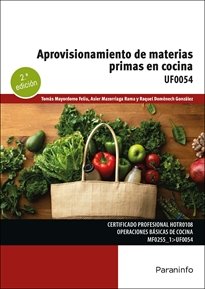 Aprovisionamiento de materias primas en cocina, de HERREROS GONZALEZ, RAQUEL | portada del libro