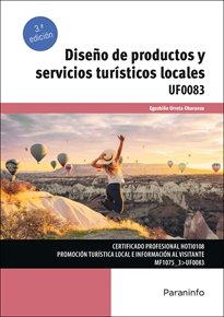 DISEÑO DE PRODUCTOS Y SERVICIOS TURISTICOS LOCALES, de URRETA OKERANZA, EGUZKIÑE | portada del libro