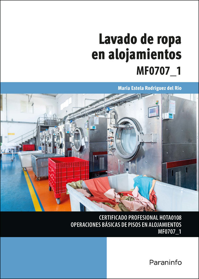LAVADO DE ROPA EN ALOJAMIENTOS, de RODRIGUEZ DEL RIO, Mª ESTELA | portada del libro