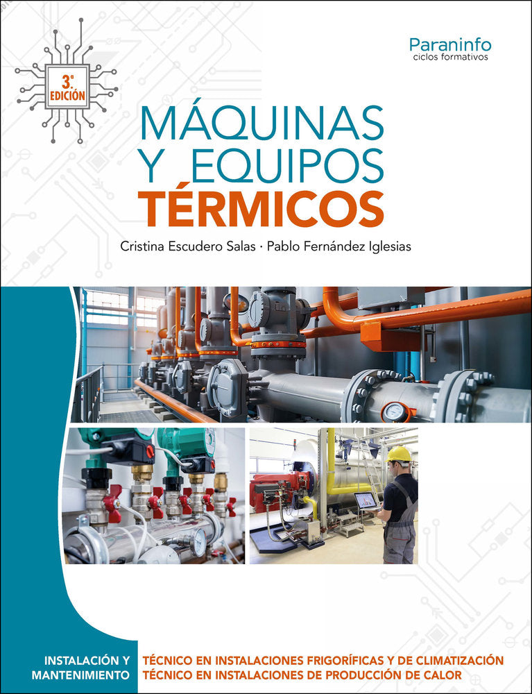 MAQUINAS Y EQUIPOS TERMICOS 3.ª EDICION 2025, de ESCUDERO SALAS, CRISTINA | portada del libro