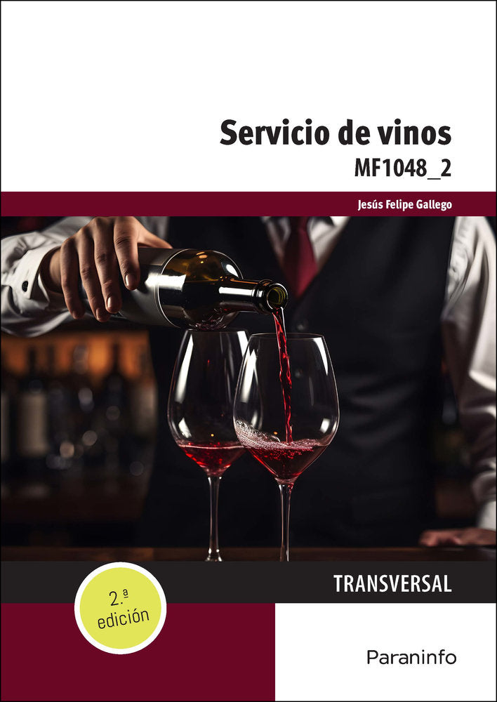 SERVICIO DE VINOS, de FELIPE GALLEGO, JESUS | portada del libro