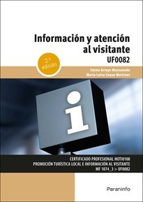 INFORMACION Y ATENCION AL VISITANTE, de ARROYO MANZANEDO, EMMA | portada del libro