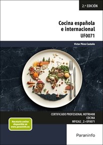 COCINA ESPAÑOLA E INTERNACIONAL, de PEREZ CASTAÑO, VICTOR | portada del libro