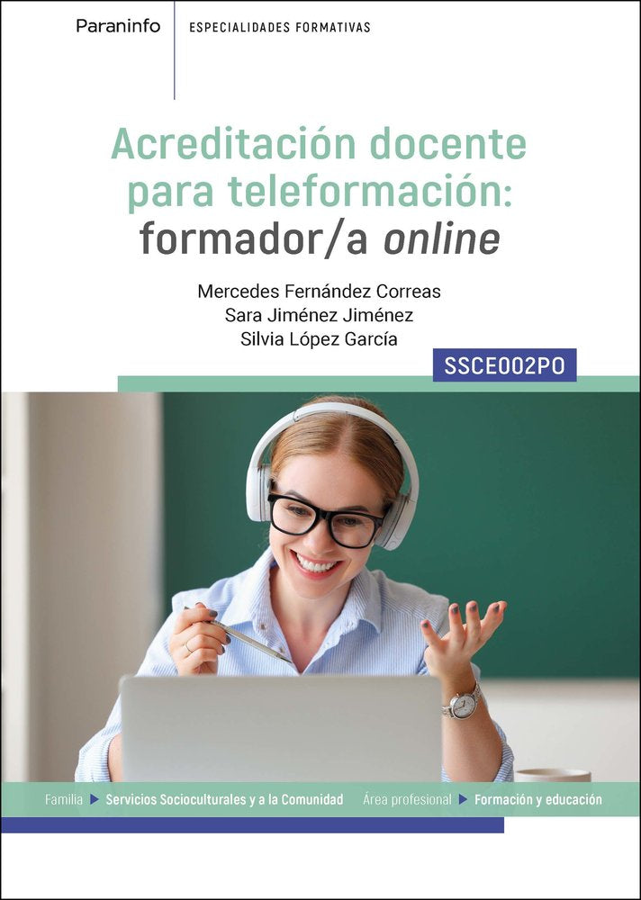 ACREDITACION DOCENTE PARA TELEFORMACION: FORMADOR/A ON LINE, de FERNANDEZ CORREAS, MERCEDES | portada del libro