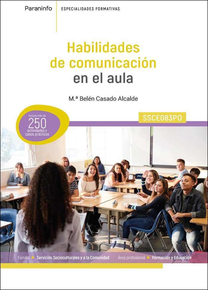 HABILIDADES DE COMUNICACION EN EL AULA, de CASADO ALCALDE,Mª BELEN | portada del libro