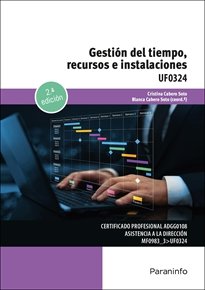 GESTION DEL TIEMPO, RECURSOS E INSTALACIONES, de CABERO SOTO, LUISA CRISTINA | portada del libro