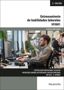 ENTRENAMIENTO DE HABILIDADES LABORALES, de DE ALBA GALVAN, CRISTINA | portada del libro