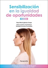 SENSIBILIZACION EN LA IGUALDAD DE OPORTUNIDADES, de IGLESIAS CRESPO, ROSA MARIA | portada del libro