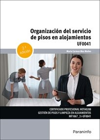 ORGANIZACION DEL SERVICIO DE PISOS EN ALOJAMIENTOS, de MAS MUÑOZ, MARIA CARMEN | portada del libro