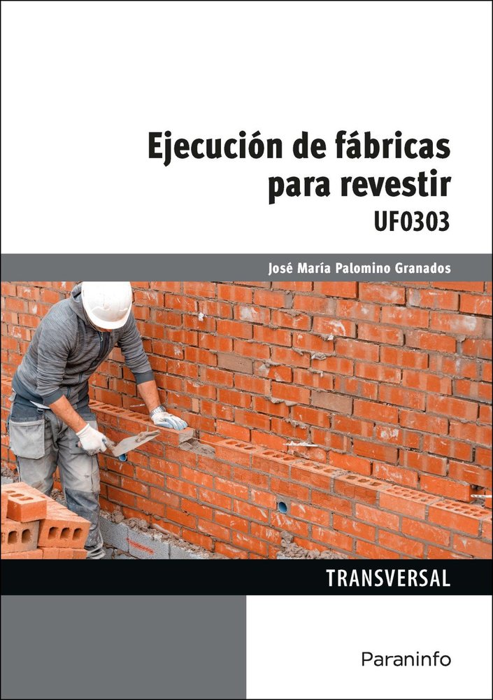 EJECUCION DE FABRICAS PARA REVESTIR, de PALOMINO GRANADOS, JOSE MARIA | portada del libro