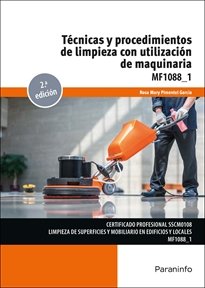TECNICAS Y PROCEDIMIENTOS DE LIMPIEZA CON UTILIZACION DE MA, de PIMENTEL GARCIA, ROSA MARY | portada del libro