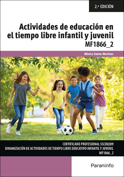 ACTIVIDADES DE EDUCACION EN EL TIEMPO LIBRE INFANTIL Y JUVENIL, de SUAREZ MARTINEZ, MONICA | portada del libro