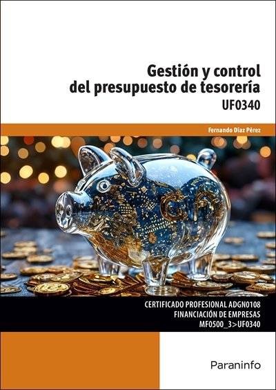 GESTION Y CONTROL DEL PRESUPUESTO DE TESORERIA, de DIAZ PEREZ, FERNANDO | portada del libro