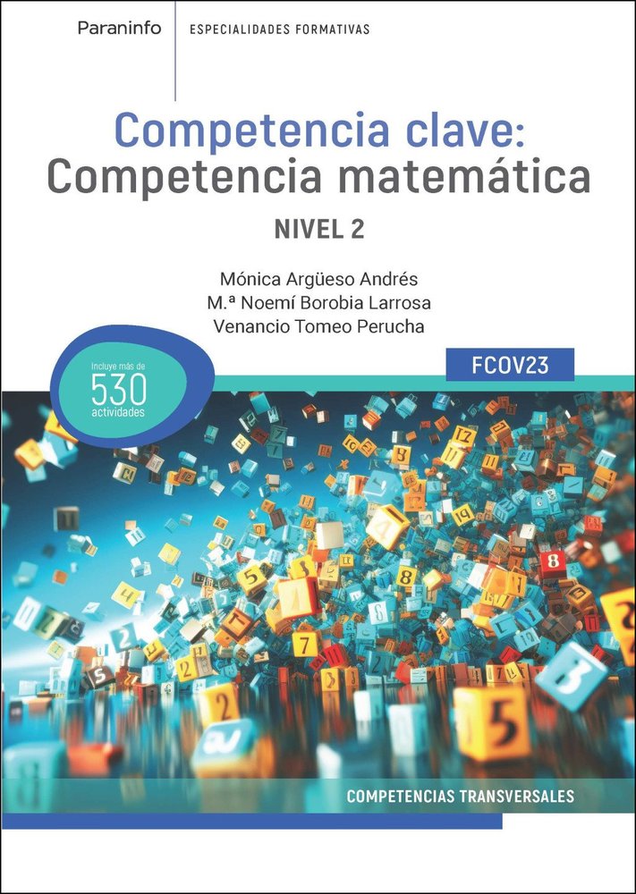 COMPETENCIA CLAVE: COMPETENCIA MATEMATICA NIVEL 2 - EDICION 2026, de BOROBIA LARROSA, Mª NOEMI | portada del libro