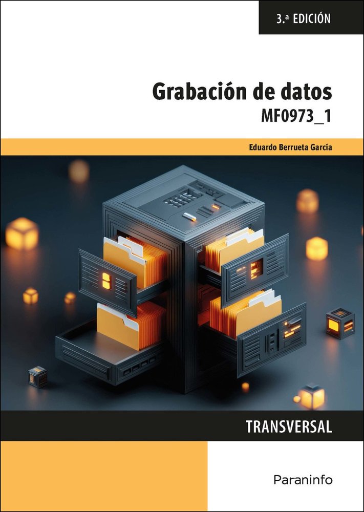 GRABACION DE DATOS, de BERRUETA GARCIA, EDUARDO | portada del libro