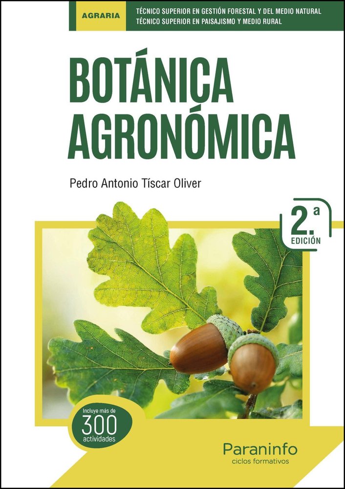 BOTANICA AGRONOMICA 2.ª EDICION 2026, de TISCAR OLIVER, PEDRO ANTONIO | portada del libro