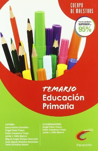 Temario Educación Primaria. Oposiciones. Cuerpo de maestros, de ALVAREZ CAÑAS, LAURA | portada del libro