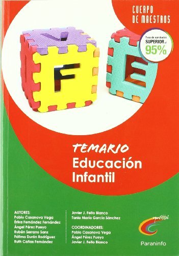 Temario Educación Infantil. Oposiciones. Cuerpo de maestros, de CAÑAS FERNANDEZ, RUTH | portada del libro