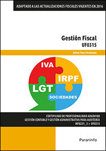 Gestión fiscal, de TUERO FERNANDEZ | portada del libro