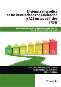 Eficiencia energética en las instalaciones de calefacción y ACS en los edificios, de DIEZ SUÁREZ, ANA MARÍA | portada del lib