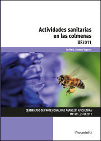 Actividades sanitarias en las colmenas, de JIMENEZ VAQUERO, EMILIA MARÍA | portada del libro