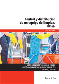 Control y distribución de un equipo de limpieza, de MARTELL PINO, CARLOS | portada del libro