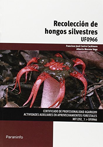 Recolección de hongos silvestres, de CASTRO CACHINERO, FRANCISCO JOSÉ | portada del libro