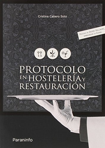 Protocolo en hostelería y restauración, de CABERO SOTO, CRISTINA | portada del libro