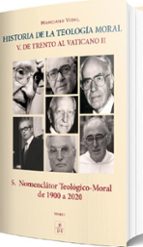 NOMENCLATOR TEOLOGICO MORAL DE 1900 A 2020, de Marciano Vidal | portada del libro