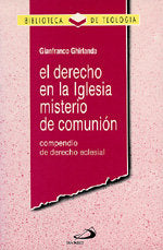 El derecho en la iglesia, misterio de comunión, de Ghirlanda, Gianfranco | portada del libro