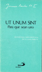 Ut unum sint. Para que sean uno, de Juan Pablo II | portada del libro