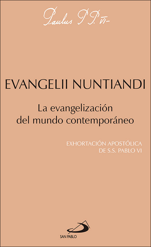 Evangelii nuntiandi, de Pablo VI | portada del libro