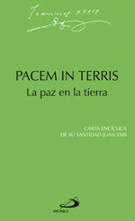 Pacem in terris. La paz en la tierra, de Juan XXIII | portada del libro
