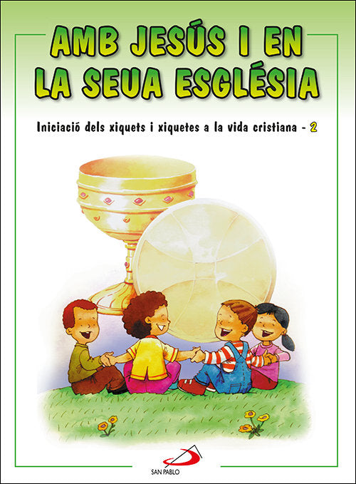 Amb Jesus i en la seua Esglesia. Llibre d'activitats (valenciano), de Miguélez Miguélez, Vicente | portada del libro