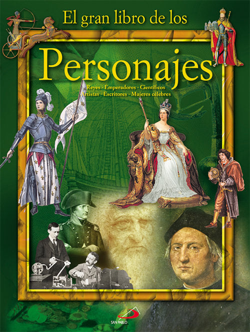 El gran libro de los personajes, de Magrin, Federica | portada del libro