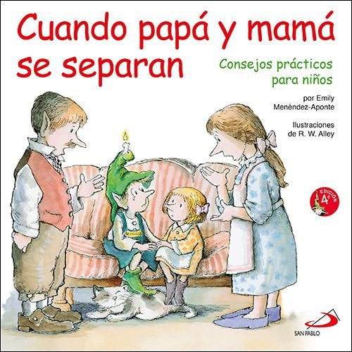 Cuando papá y mamá se separan, de Menéndez-Aponte, Emily | portada del libro