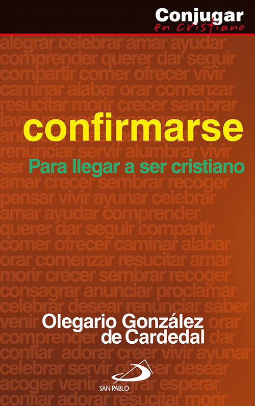 Confirmarse, de González, De Cardedal | portada del libro