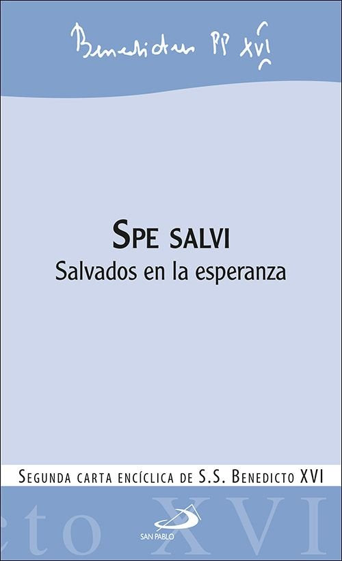 Spe salvi, de Benedicto XVI | portada del libro