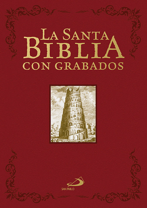 La Santa Biblia con grabados | portada del libro