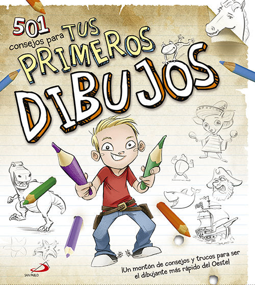 501 consejos para tus primeros dibujos, de Köyne, Paul | portada del libro