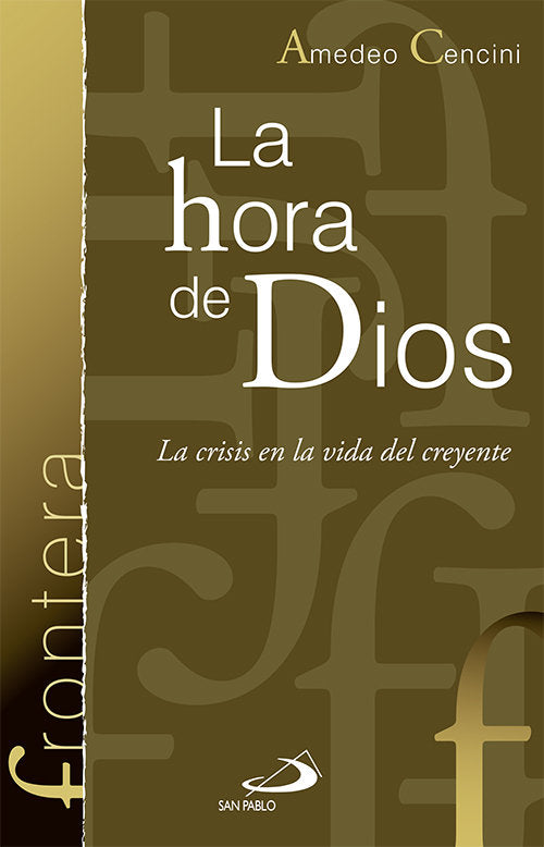 La hora de Dios, de Cencini | portada del libro