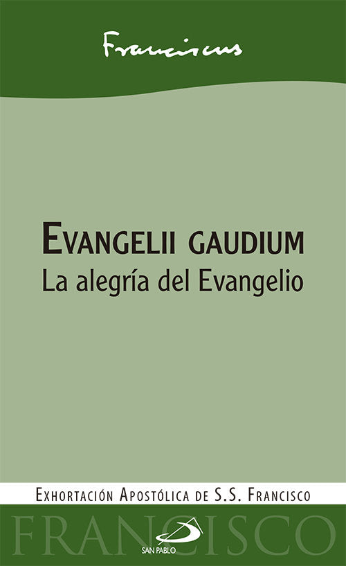 Evangelii gaudium, de Papa Francisco | portada del libro
