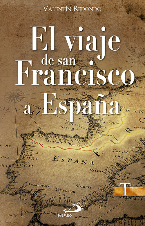 El viaje de san Francisco a España, de Redondo Fuentes, Valentín | portada del libro