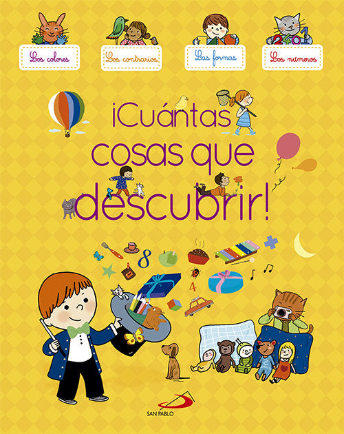 ¡Cuántas cosas que descubrir!, de Besson, Agnès | portada del libro