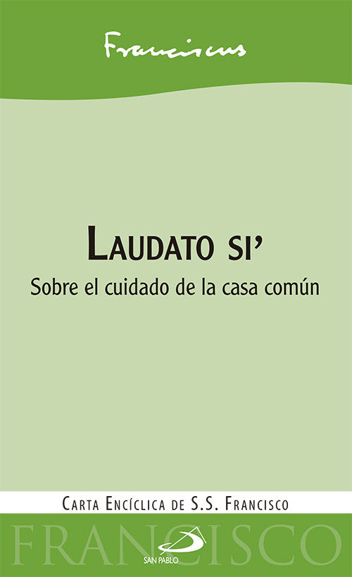 Laudato si', de Papa Francisco | portada del libro