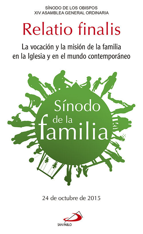 Relatio finalis, de Sínodo de los Obispos | portada del libro