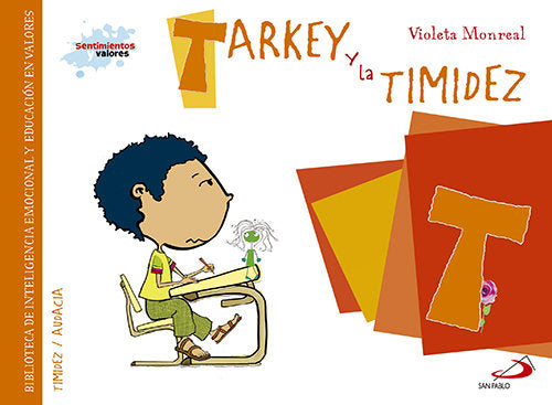 Tarkey y la timidez, de Monreal Díaz, Violeta | portada del libro