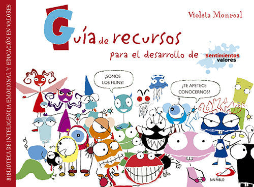 Guía de recursos - sentimientos y valores, de Monreal Díaz, Violeta | portada del libro